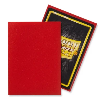 Dragon Shield Sleeves: Standard - Matte: Crimson (100 ct.) - Imagen 2