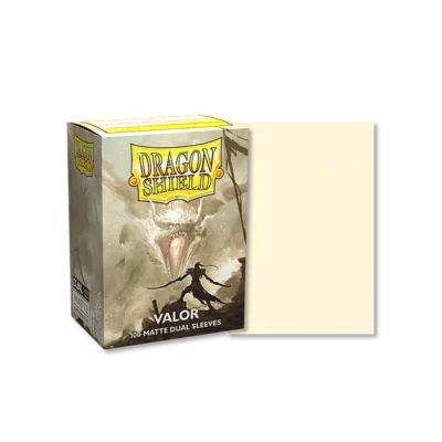 Dragon Shield: Dual Matte Sleeves - Valor (100 Sleeves) - Imagen 3