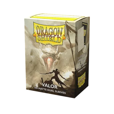 Dragon Shield: Dual Matte Sleeves - Valor (100 Sleeves)