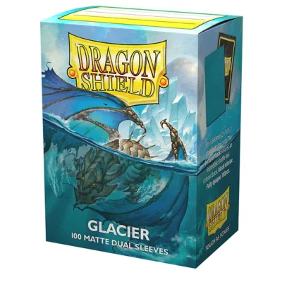 Dragon Shield: Dual Matte Sleeves - Glacier (100 Sleeves)