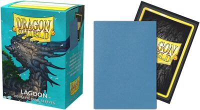 Dragon Shield: Dual Matte Sleeves - Lagoon (100 Sleeves) - Imagen 2