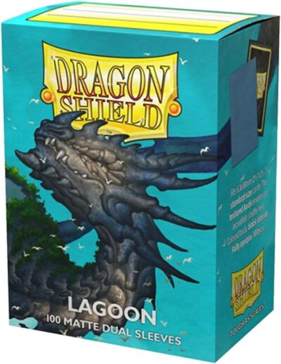 Dragon Shield: Dual Matte Sleeves - Lagoon (100 Sleeves)