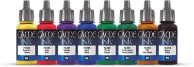 GAME COLOR SET:  Vallejo Game Ink Paint Set (8 Color) - Imagen 2