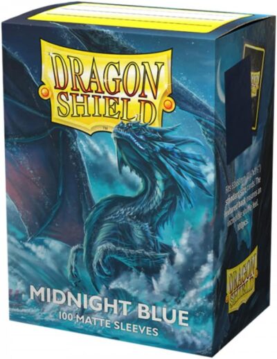 Dragon Shield: Dual Matte Sleeves - Midnight Blue (100 Sleeves)