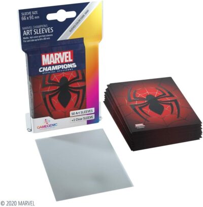 Funda - Gamegenic Marvel Champions Art Sleeves 66 x 91 (50ct) Spider-Man - Imagen 3