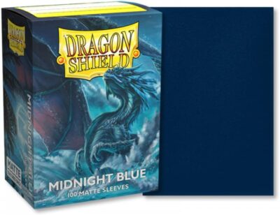 Dragon Shield: Dual Matte Sleeves - Midnight Blue (100 Sleeves) - Imagen 2