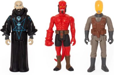 Super 7 Hellboy Reaction Action Figures 3 Pack B - Imagen 3