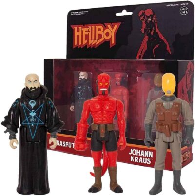 Super 7 Hellboy Reaction Action Figures 3 Pack B - Imagen 2