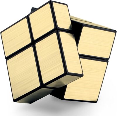 Jiehui Cube: 2x2x2 Mirror Cube Dorado