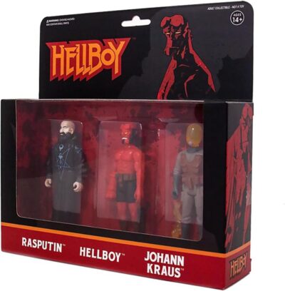 Super 7 Hellboy Reaction Action Figures 3 Pack B