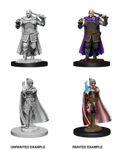 Mini. D&D Nolzur's Marvelous Unpainted Minis: Human Ranger & Moon Elf Sorcerer - Imagen 3