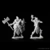Mini Nolzur's Marvelous: Half-Orc Barbarian Female - Wizkids - Imagen 2