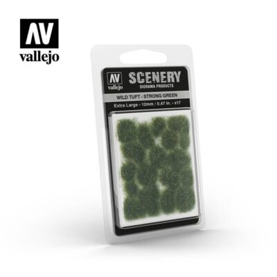 WILD TUFT - STRONG GREEN 12mm - Vallejo