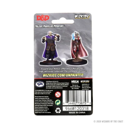 Mini. D&D Nolzur's Marvelous Unpainted Minis: Human Ranger & Moon Elf Sorcerer - Imagen 2