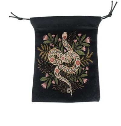 Bolsa Para Dados Diseño Tarot Art: Snake on Plant – Set Dice