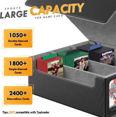 Kitoys Card Deck Case for Game Card and Sport Cards - Imagen 4