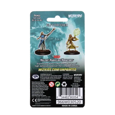 Mini. D&D Nolzur's Marvelous Unpainted Minis: Elf Sorcerer Female - Imagen 2