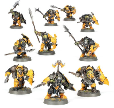 Warhammer Age of Sigmar: Orruk Warclans - Orruk Ardboys - Imagen 2