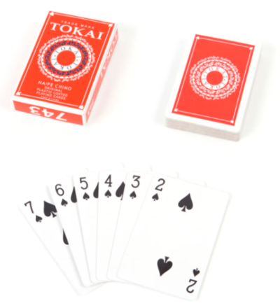 Trade Mark TOKAI Plastic coated cards Red - Imagen 2