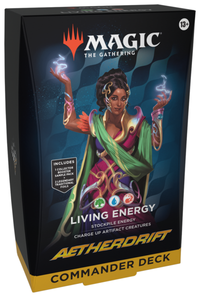 Pre Order – Aetherdrift Commander Decks - Living Energy - Imagen 2