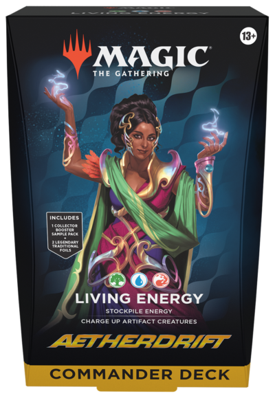 Pre Order – Aetherdrift Commander Decks - Living Energy