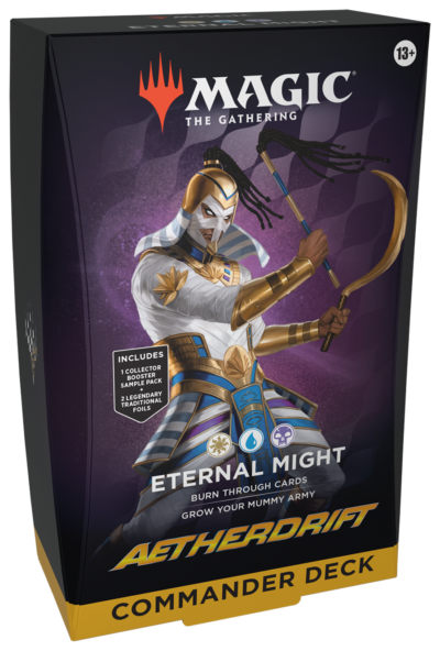 Pre Order – Aetherdrift Commander Decks - Eternal Might - Imagen 2