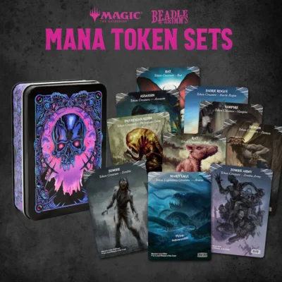 MTG Beadle & Grimm's Black Mana Token Set - Imagen 2