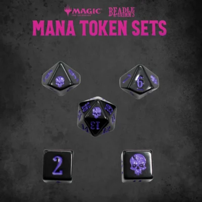 MTG Beadle & Grimm's Black Mana Token Set - Imagen 3