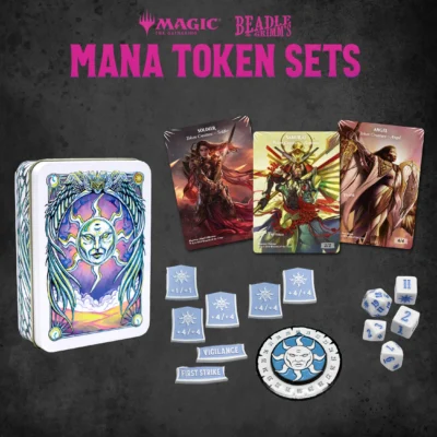 MTG Beadle & Grimm's White Mana Token Set