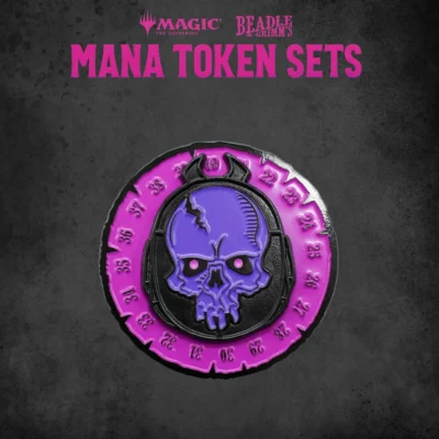 MTG Beadle & Grimm's Black Mana Token Set - Imagen 4