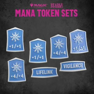 MTG Beadle & Grimm's White Mana Token Set - Imagen 3