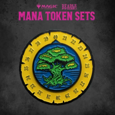 MTG Beadle & Grimm's Green Mana Token Set - Imagen 4