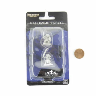 Mini. Pathfinder Battles Deep Cuts Miniatures: Male Goblin Rogue