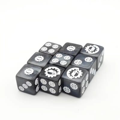 Set Dice Mechanicus (6 D6)