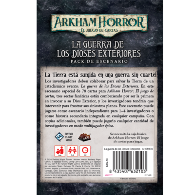 Arkham Horror LCG: Scenario Pack: La Guerra de los Dioses Exteriores - Imagen 3