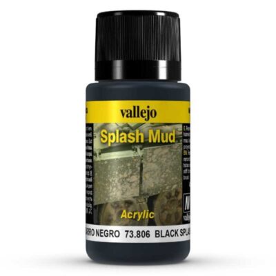 WE Acrylic: Barro Negro (Black Splash Mud) 40ml - Vallejo