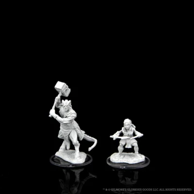 Mini. Critical Role Unpainted Miniatures: Clasp Cutthroat & Enforcer - Imagen 3