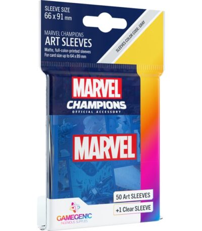 Funda - Gamegenic Marvel Champions Art Sleeves 66 x 91 (50ct) Blue