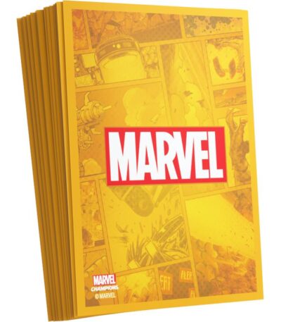 Funda - Gamegenic Marvel Champions Art Sleeves 66 x 91 (50ct) Orange - Imagen 3