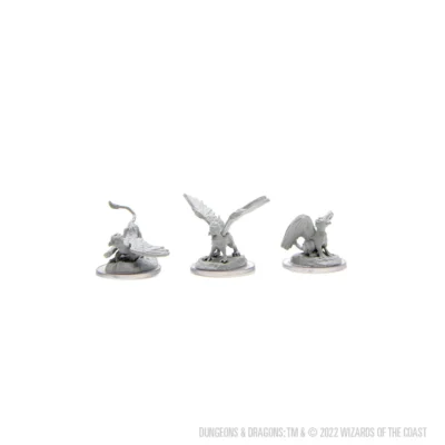 Mini. D&D Nolzur's Marvelous Unpainted Minis: Griffon Hatchlings - Imagen 3