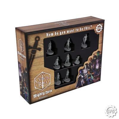 Critical Role Miniatures Mighty Nein by Steamforged Games