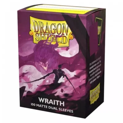 Dragon Shield: Dual Matte Sleeves - Wraith (100 Sleeves)