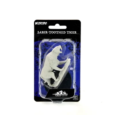 Mini. WizKids Deep Cuts: Wave 14: Saber-Toothed Tiger