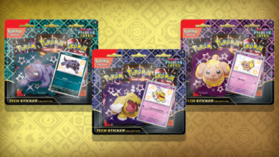 Pokémon TCG: Paldean Fates Tech Sticker Collection