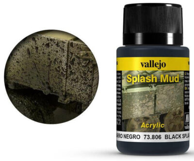 WE Acrylic: Barro Negro (Black Splash Mud) 40ml - Vallejo - Imagen 2