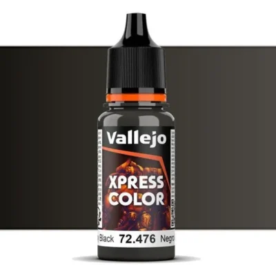 GC XPRC Negro Grasiento 18ml - Vallejo