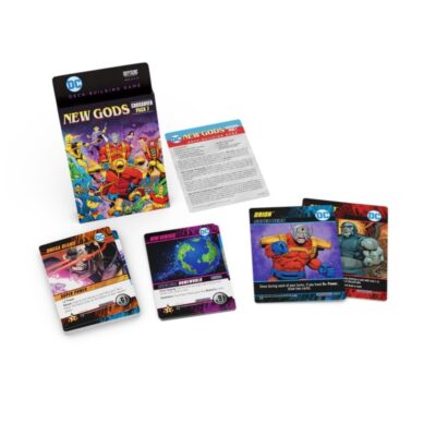 DC Comics Deck Building Game: Crossover Pack 4: New Gods (Ing) - Cryptozoic Games - Imagen 4