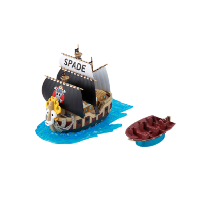 One Piece Model Kit Grand Ship Collection One Piece- Spade Pirates' Ship - Imagen 3