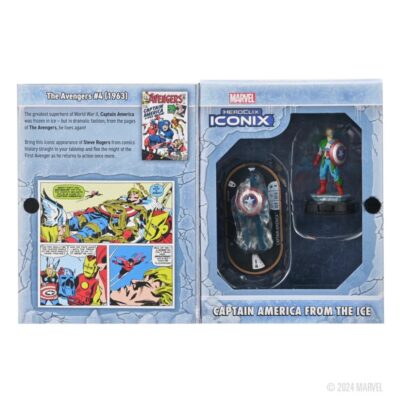 Marvel HeroClix: Iconix: Captain America From The Ice - Imagen 2