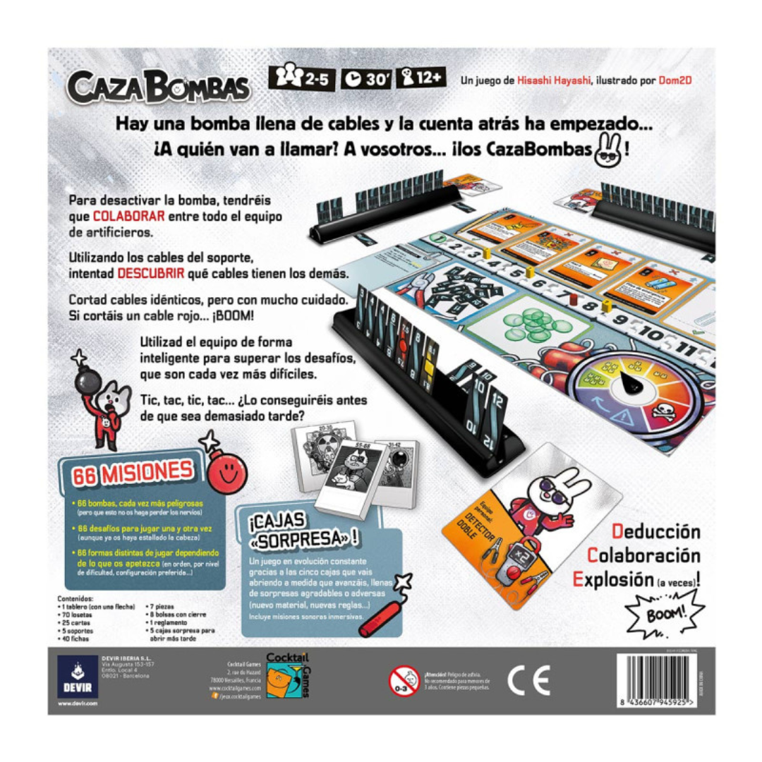Caza Bombas - Devir - Imagen 2